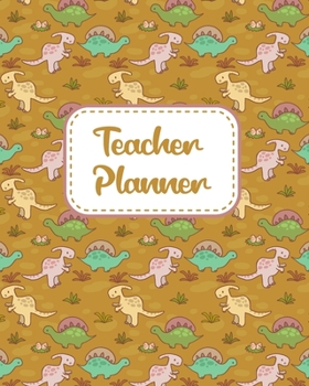 Paperback Teacher Planner: Christmas New Year gift Unicorn bear deer santa Inspirational and Motivational Gift Idea for Teacher! The Ultimate Tea Book