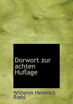 Hardcover Dorwort Zur Achten Huflage Book