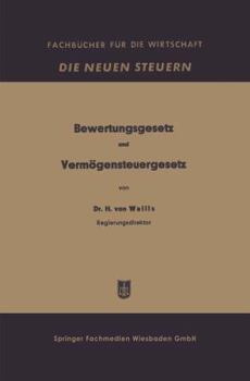 Paperback Bewertungsgesetz Und Vermögensteuergesetz [German] Book