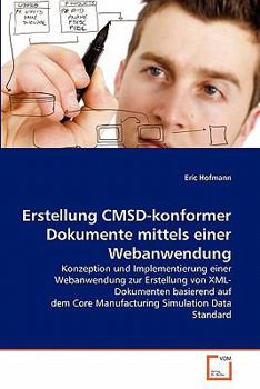 Paperback Erstellung CMSD-konformer Dokumente mittels einer Webanwendung [German] Book