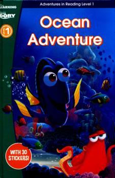 Hardcover Finding Dory: Ocean Adventure (Adventures in Reading, Level 1) (Disney Learning) Book