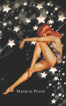 Magical Plans: Pin Up Undated Daily And Monthly Pocket Calendar Planner With 12 Months - Agenda To Schedule And Organize With Note Pages January To December