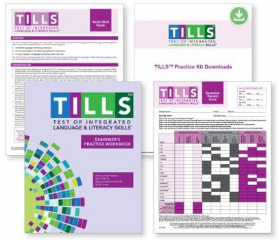 Paperback Test of Integrated Language and Literacy Tills Practice Kit Book