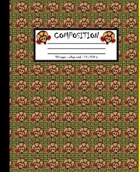 Composition: 100 pages college ruled 7.5 x 9.25 in