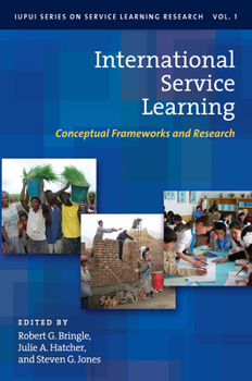 Paperback International Service Learning: Conceptual Frameworks and Research Book