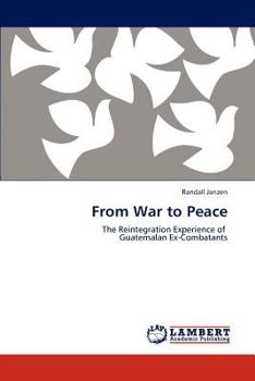 Paperback From War to Peace Book