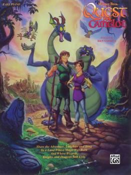 Paperback Quest for Camelot (Selections): Piano Arrangements Book