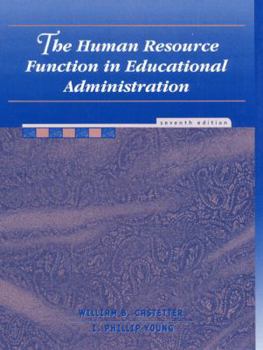 Hardcover The Human Resource Function in Educational Administration (7th Edition) Book