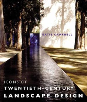 Hardcover Icons of 20th Century Landscape Design Book