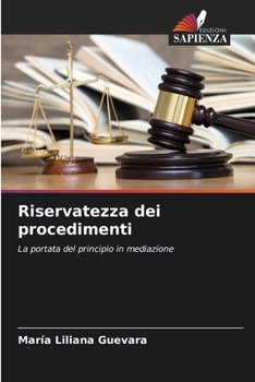 Paperback Riservatezza dei procedimenti [Italian] Book