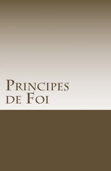 Paperback Principles de Foi [French] Book