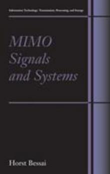 Hardcover Mimo Signals and Systems Book
