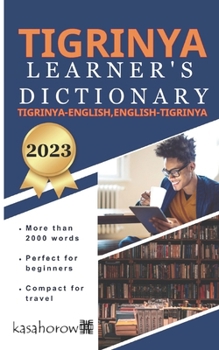 Paperback Tigrinya Learner's Dictionary: Tigrinya-English, English-Tigrinya Book