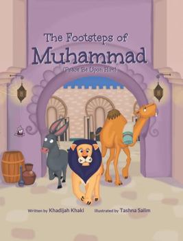 Hardcover The Footsteps of Muhammad Book