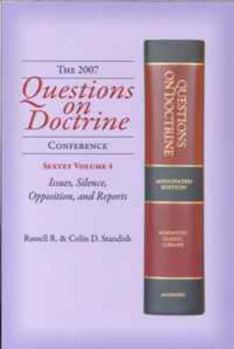 Perfect Paperback The 2007 "Questions on Doctrine" Conference Vol. 4:Issues, Silence, Opposition and Reports Book