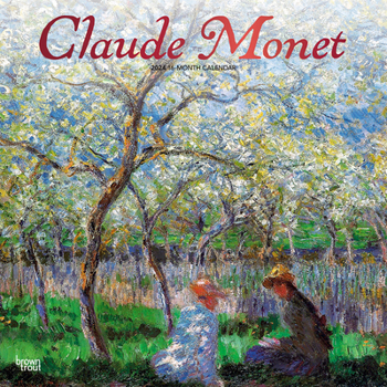 Calendar Monet, Claude 2024 Square Foil Book