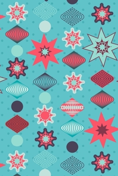 Merry Christmas Cute Snowflakes Decorations Notebook: Celebrating the holiday spirit while being organized!