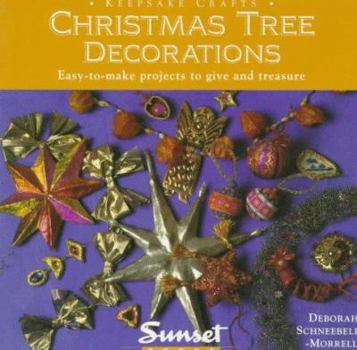 Paperback Christmas Tree Decorations/Easy-To-Make Projects to Give and Treasure (Keepsake Crafts) Book