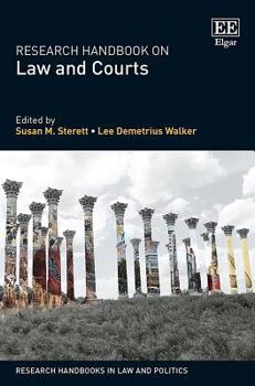Hardcover Research Handbook on Law and Courts (Research Handbooks in Law and Politics series) Book