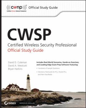 Paperback CWSP Certified Wireless Security Professional Official Study Guide [With CDROM] Book