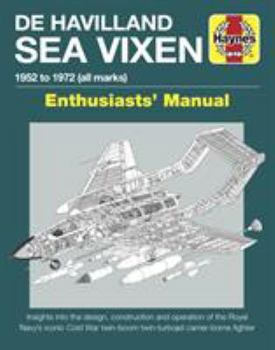 Hardcover de Havilland Sea Vixen Manual Book