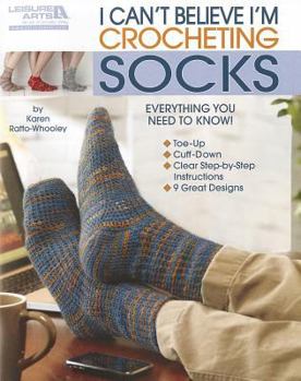 Paperback I Can't Believe I'm Crocheting Socks Book