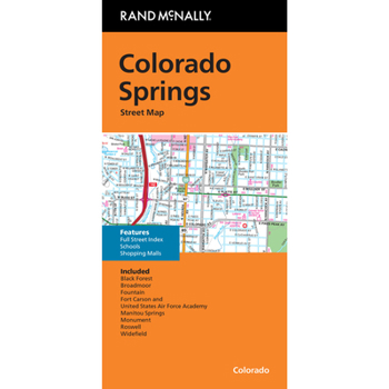 Colorado Springs Co Street Map: Cspp