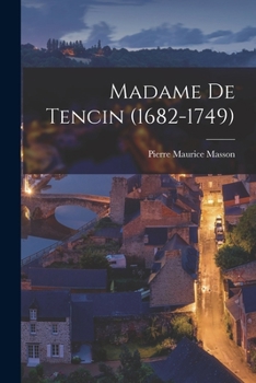 Paperback Madame de Tencin (1682-1749) [French] Book