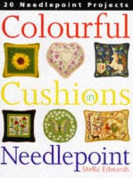 Hardcover Colourful Cushions in Needlepoint Book