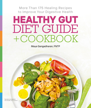 Paperback Healthy Gut Diet Guide + Cookbook Book
