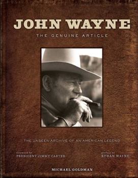 Hardcover John Wayne: The Genuine Article Book