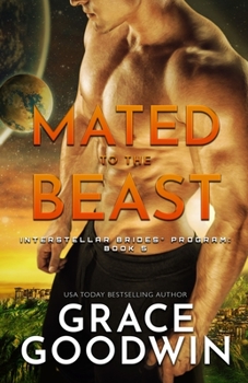 Paperback Mated to the Beast: Large Print [Large Print] Book