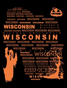 Paperback Wisconsin: Journal Composition Notebook 7.44" x 9.69" 100 pages 50 sheets Book