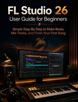 Paperback FL Studio 26 User Guide for Beginners: Simple Step-By-Step to Make Beats, Mix Tracks, and Finish Your First Song Book