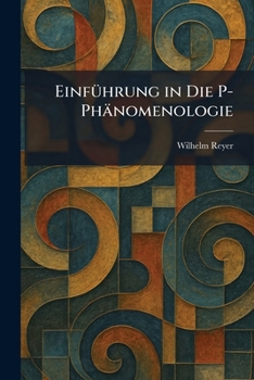 Paperback EinfÃ1/4hrung in die p-Phänomenologie [German] Book