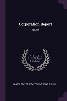 Paperback Corporation Report: No. 26 Book