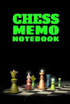 Paperback Chess Memo Notebook Book