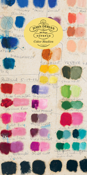 Paperback John Derian Paper Goods: Color Studies 80-Page Notepad Book