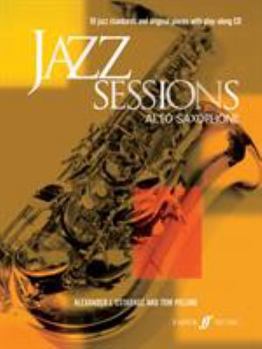 Paperback Jazz Sessions: Alto Saxophone [With CD (Audio)] Book