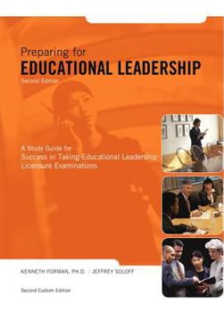 Paperback Preparing for Educational Leadership Book