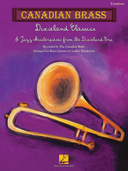 Paperback Dixieland Classics: Brass Quintet Trombone Book