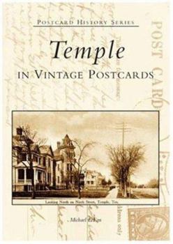 Paperback Temple in Vintage Postcards Book