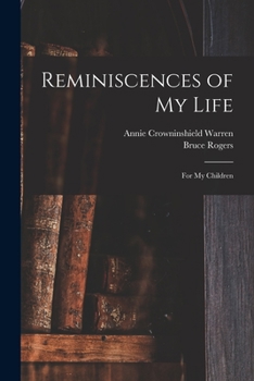 Paperback Reminiscences of My Life: for My Children Book