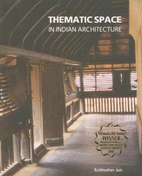 Paperback Thematic Space in Indian Architecture Book