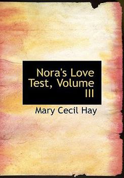 Paperback Nora's Love Test, Volume III [Large Print] Book