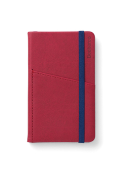 Misc. Bookaroo Pocket Notebook (A6) Dark Red Book