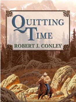 Paperback Quitting Time [Large Print] Book