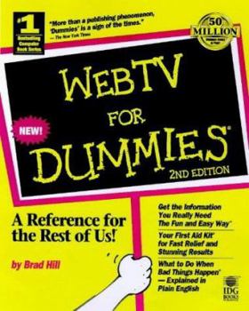 Paperback WebTV for Dummies Book
