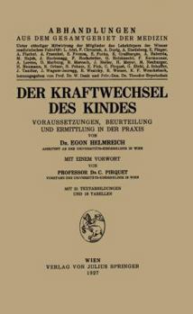 Paperback Der Kraftwechsel Des Kindes: Voraussetzungen, Beurteilung Und Ermittlung in Der PRAXIS [German] Book