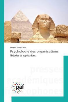 Paperback Psychologie Des Organisations [French] Book